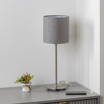 Brilagi - LED-bordslampa NUBILA 1xE27/60W/230V antracit