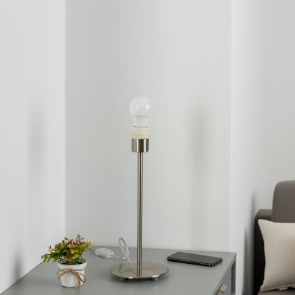 BRILAGI - LED-bordslampa NUBILA 1xE27/60W/230V ljusgrå