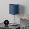Brilagi - LED-bordslampa NUBILA 1xE27/60W/230V mörkblå