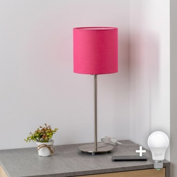Brilagi - LED bordslampa NUBILA 1xE27/60W/230V rosa