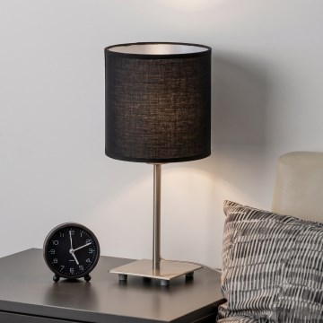 Brilagi - LED-bordslampa NUBILA 1xE27/60W/230V svart