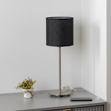 Brilagi - LED-bordslampa NUBILA 1xE27/60W/230V svart