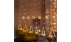 Brilagi - LED Christmas outdoor curtain 138xLED/8 funktioner 5m IP44 varm vit