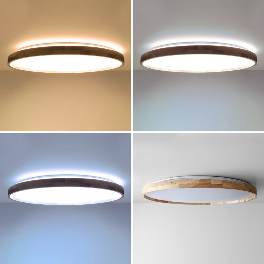 BRILAGI - LED-dimbar taklampa ALSON LED/72W/230V 3000-6500K ek Ø 78 cm + fjärrkontroll