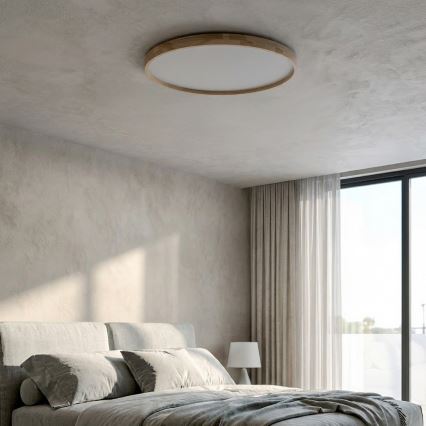 BRILAGI - LED-dimbar taklampa ALSON LED/72W/230V 3000-6500K ek Ø 78 cm + fjärrkontroll