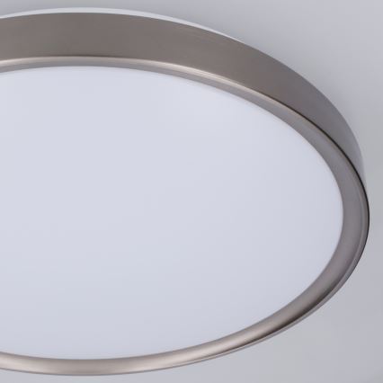 Brilagi - Dimbar LED-taklampa FANCIA LED/48W/230V 3000-6500K Ø 39 cm silverfärgad + fjärrkontroll
