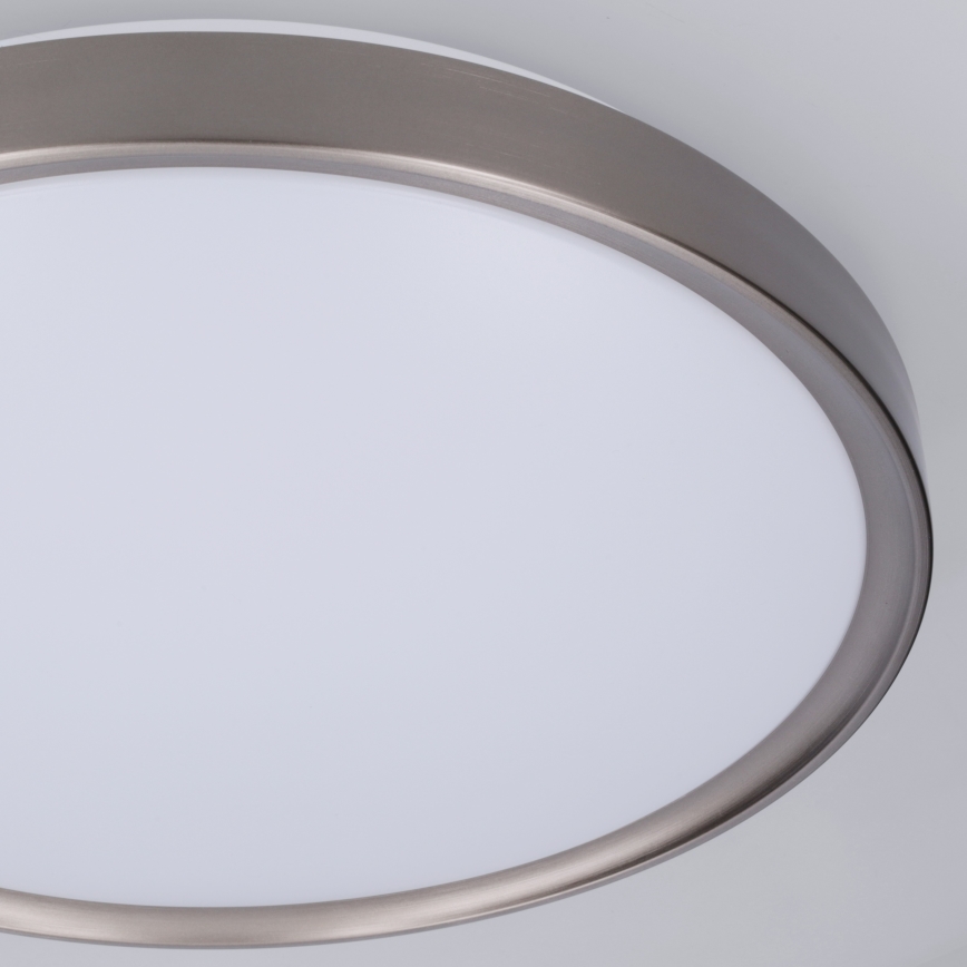 Brilagi - Dimbar LED-taklampa FANCIA LED/48W/230V 3000-6500K Ø 39 cm silverfärgad + fjärrkontroll