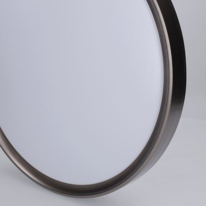 Brilagi - Dimbar LED-taklampa FANCIA LED/48W/230V 3000-6500K Ø 39 cm silverfärgad + fjärrkontroll
