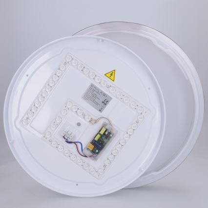 Brilagi - Dimbar LED-taklampa FANCIA LED/48W/230V 3000-6500K Ø 39 cm silverfärgad + fjärrkontroll