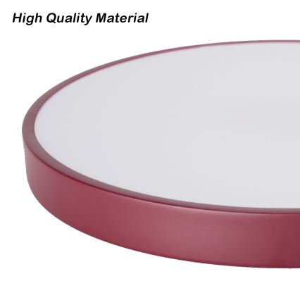 Brilagi - LED-dimbart armatur POOL SMART LED/100W/230V Ø 80 cm Wi-Fi Tuya + fjärrkontroll bordeaux