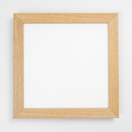Brilagi - dimmbar LED-takarmatur SLIMFRAME WOOD LED/36W/230V 49,5x49,5 cm 3000-6000K brun + fjärrkontroll