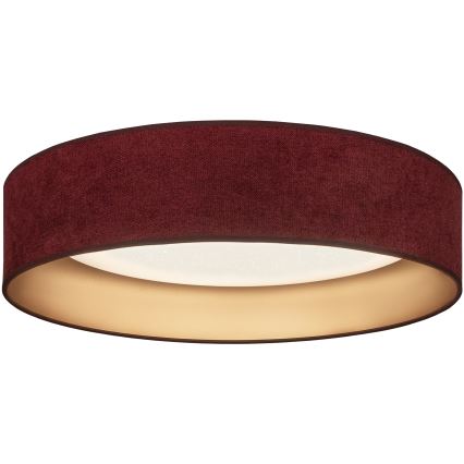 BRILAGI - dimmbar LED-taklampa VELVET SMARTIX STARS LED/36W/230V 3000-6000K Ø 55 cm vinröd/guld Wi-Fi Tuya Beacon + fjärrkontroll