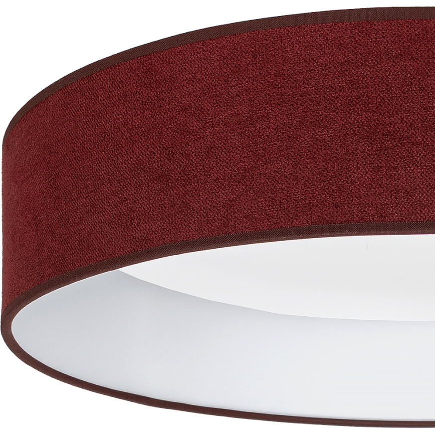 BRILAGI - LED dimbar taklampa VELVET SMARTIX STARS LED/36W/230V 3000–6000K Ø 55 cm vinröd Wi-Fi Tuya Beacon + fjärrkontroll
