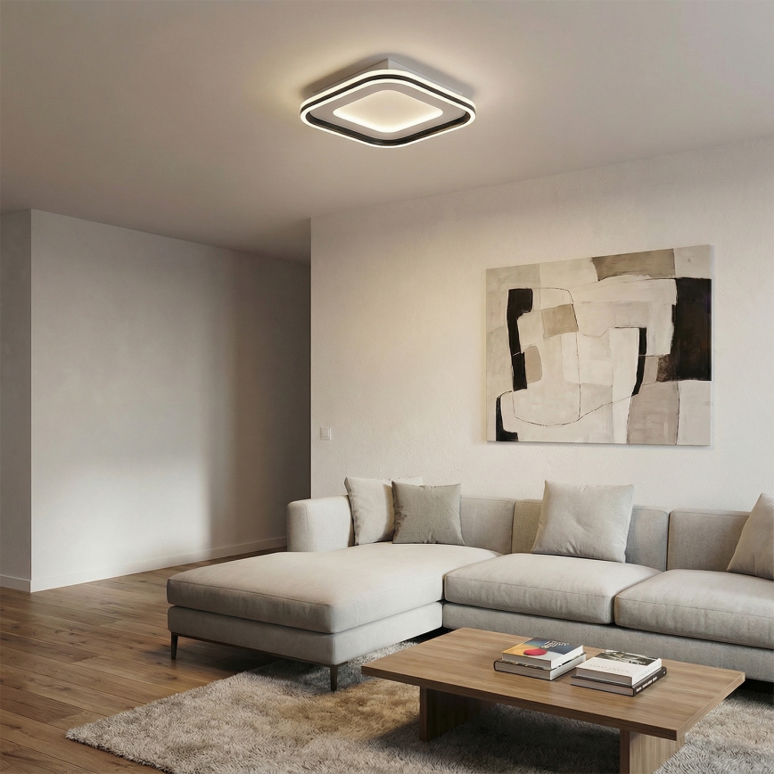 Brilagi - Dimbart LED-takarmatur TRIVARO LED/65W/230V 3000-6000K 30x30 cm + fjärrkontroll