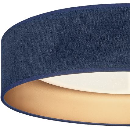 BRILAGI - LED-dimbar taklampa VELVET SMARTIX STARS LED/24W/230V 3000-6000K Ø 45 cm blå/guld Wi-Fi Tuya Beacon + fjärrkontroll