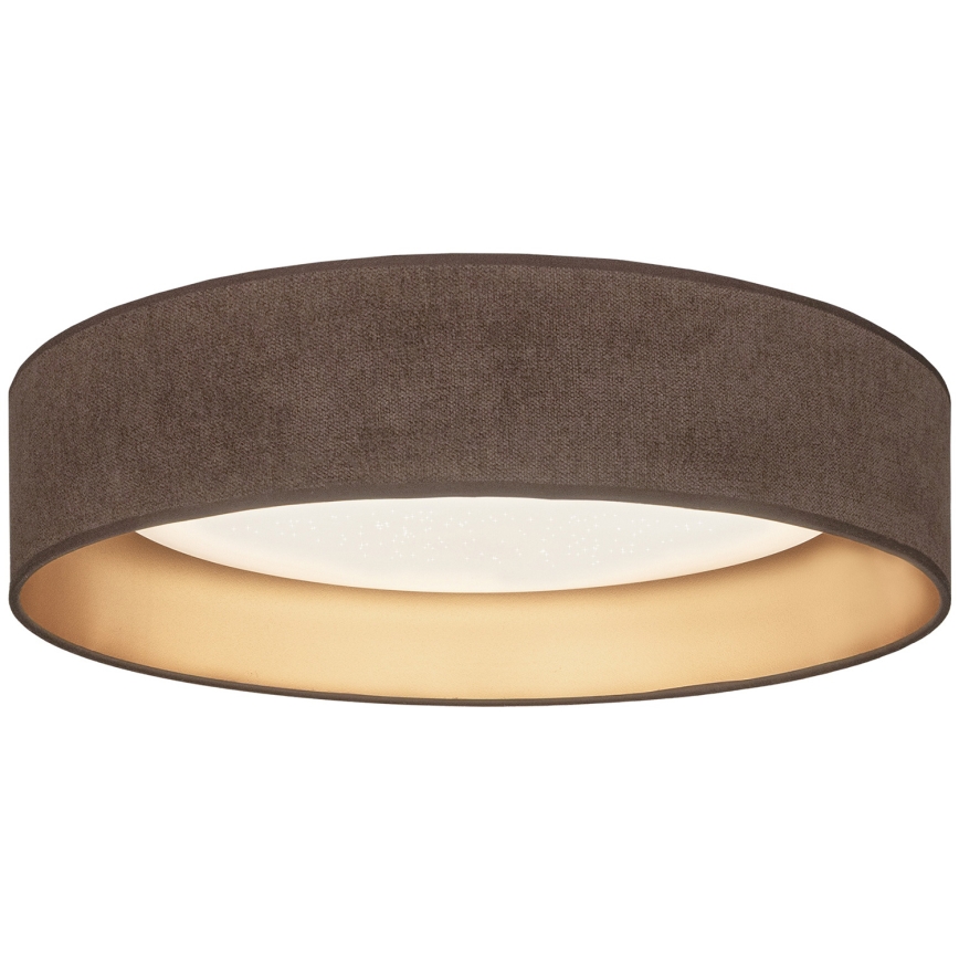 BRILAGI - LED-dimbar takarmatur VELVET SMARTIX STARS LED/24W/230V 3000-6000K Ø 45 cm brun/guld Wi-Fi Tuya Beacon + fjärrkontroll