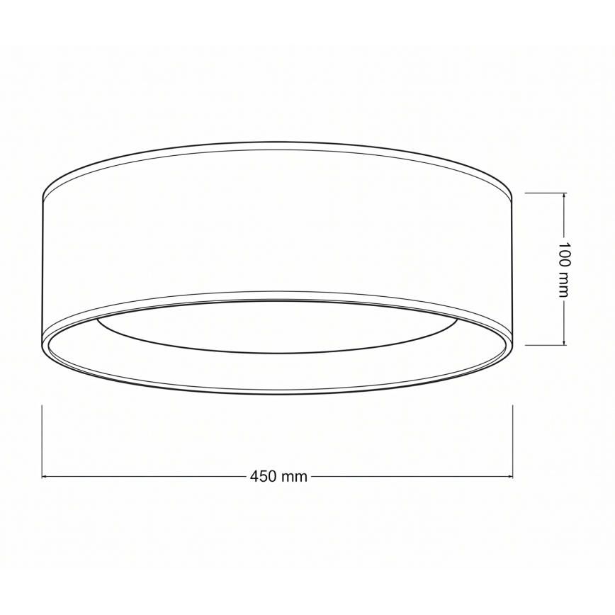 BRILAGI - LED-dimbar takarmatur VELVET SMARTIX STARS LED/24W/230V 3000-6000K Ø 45 cm brun/guld Wi-Fi Tuya Beacon + fjärrkontroll