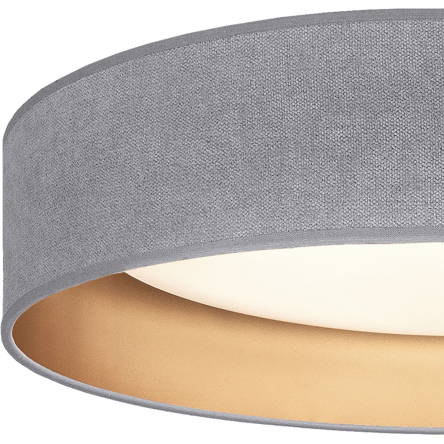 BRILAGI - dimbar LED-taklampa VELVET SMARTIX LED/24W/230V 3000-6000K Ø 45 cm grå/guld Wi-Fi Tuya Beacon + fjärrkontroll