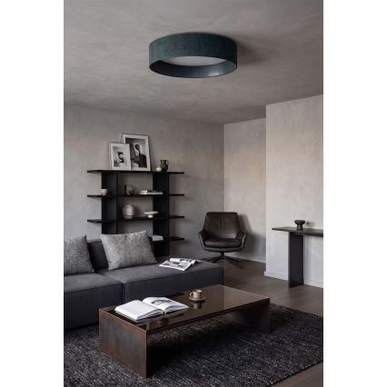 BRILAGI - LED dimbar taklampa VELVET SMARTIX LED/36W/230V 3000-6000K Ø 55 cm grön Wi-Fi Tuya Beacon + fjärrkontroll