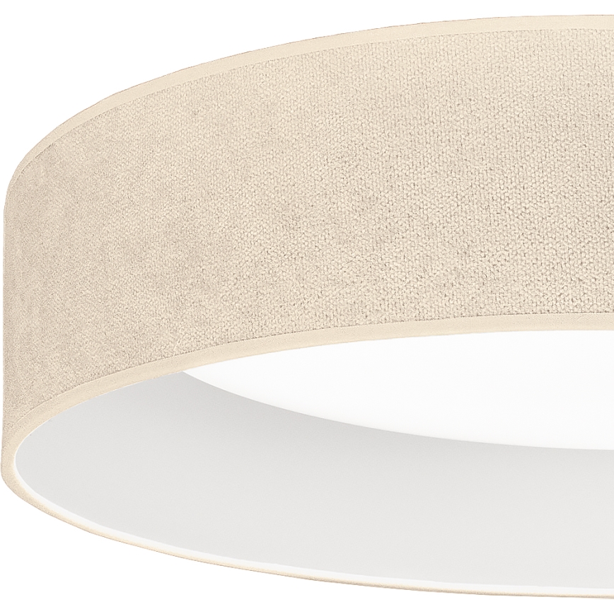 BRILAGI - Dimbart LED-takarmatur VELVET SMART VARI LED/24W/230V 3000-6500K Ø 45 cm krämvit + fjärrkontroll