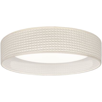 BRILAGI - Dimbart LED-takarmatur VELVET SMART VARI LED/24W/230V 3000-6500K Ø 45 cm krämvit + fjärrkontroll