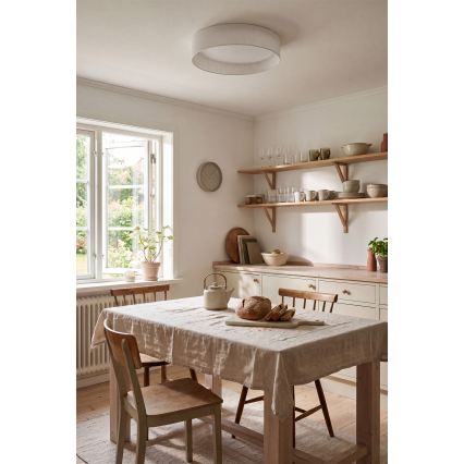 BRILAGI - LED dimbar taklampa VELVET SMART VARI LED/36W/230V 3000–6500K Ø 55 cm vit + fjärrkontroll