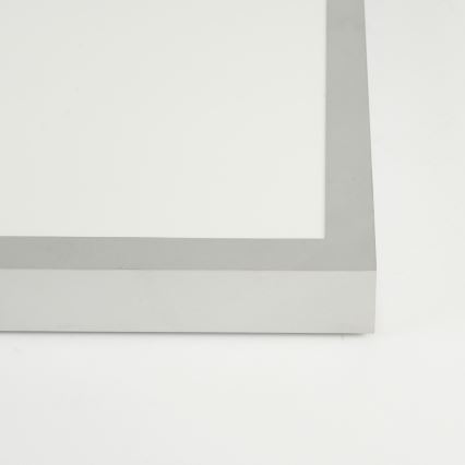 Brilagi - LED-dimbar taklampa för badrum FRAME SMART LED/50W/230V 60x60 cm 3000-6000K IP44 silverfärgad + fjärrkontroll