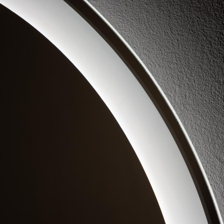 Brilagi - LED-uppvärmd badrumsspegel AVA PRO LED/18,5W/230V Ø 60 cm IP44 CRI 90 dimbar + CCT