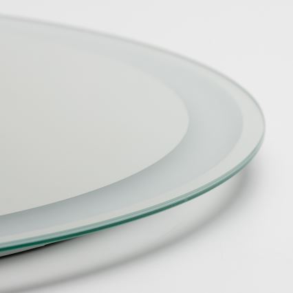 Brilagi - LED-uppvärmd badrumsspegel AVA PRO LED/18,5W/230V Ø 60 cm IP44 CRI 90 dimbar + CCT