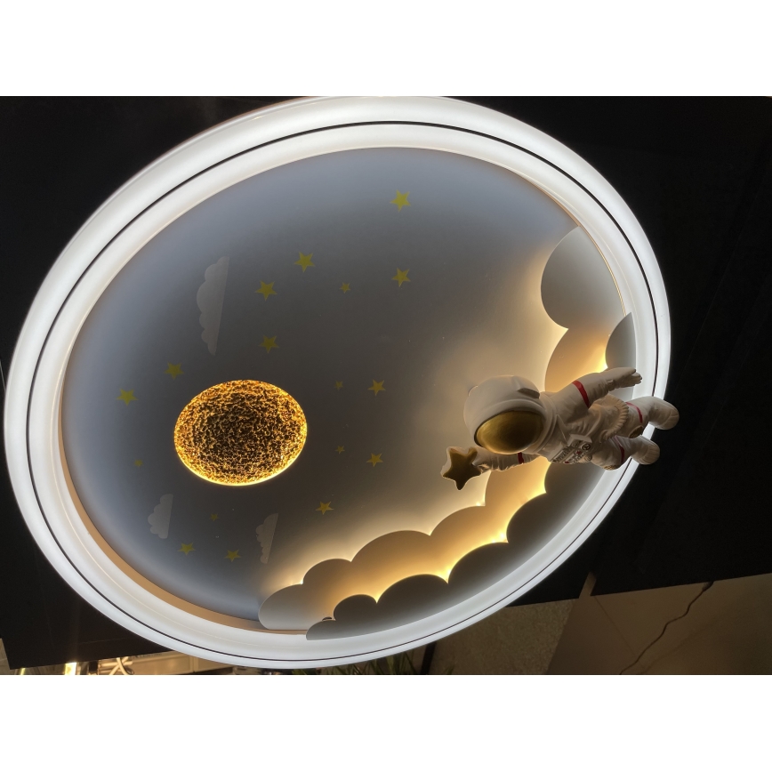 Brilagi - Dimbar LED-taklampa för barn LED/42W/230V 3000/5700K Astronaut