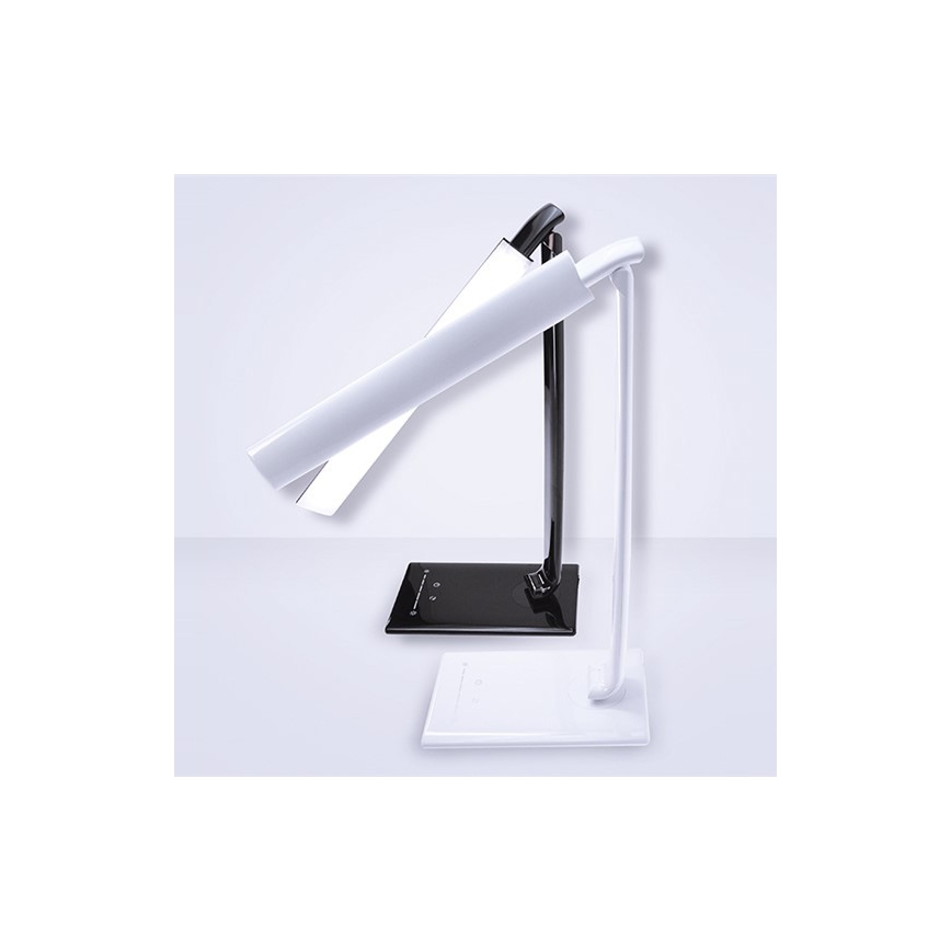 Brilagi - LED dimbar bordslampa med USB-kontakt LED/12W/230V vit 3000 - 6000K