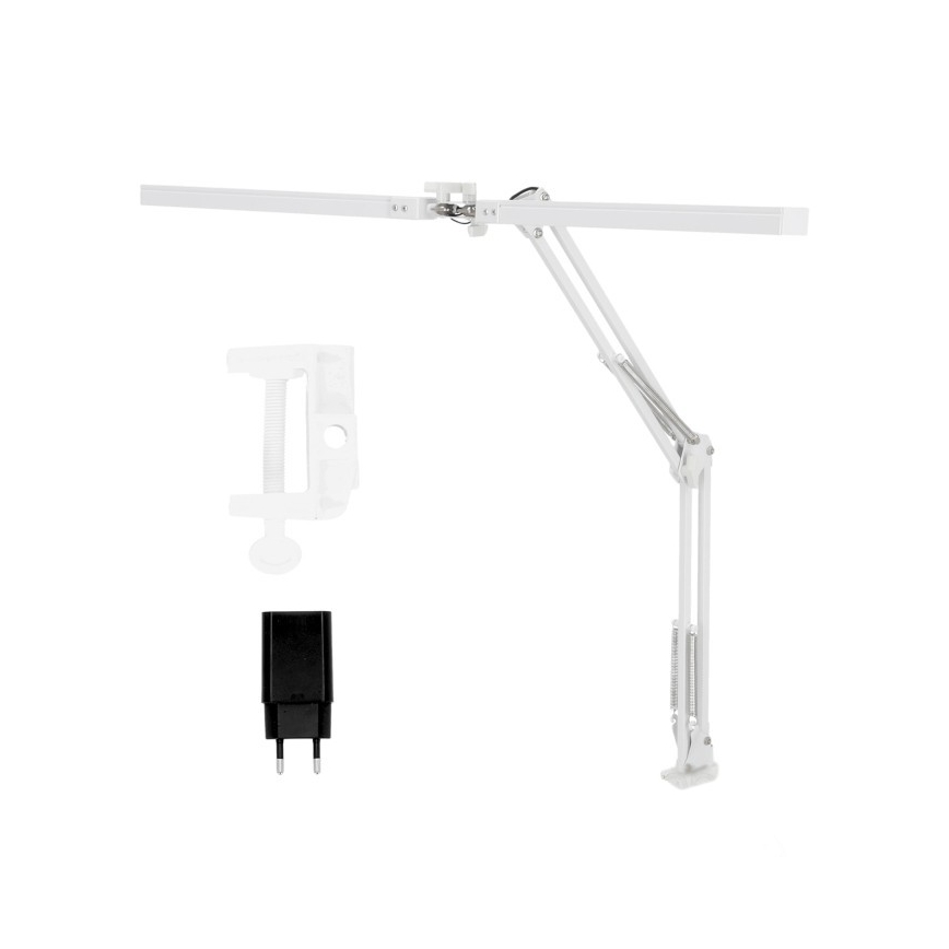Brilagi - LED Ljusreglerad flexibel bordslampa VARIO LED/15W/230V 3000-6000K vit