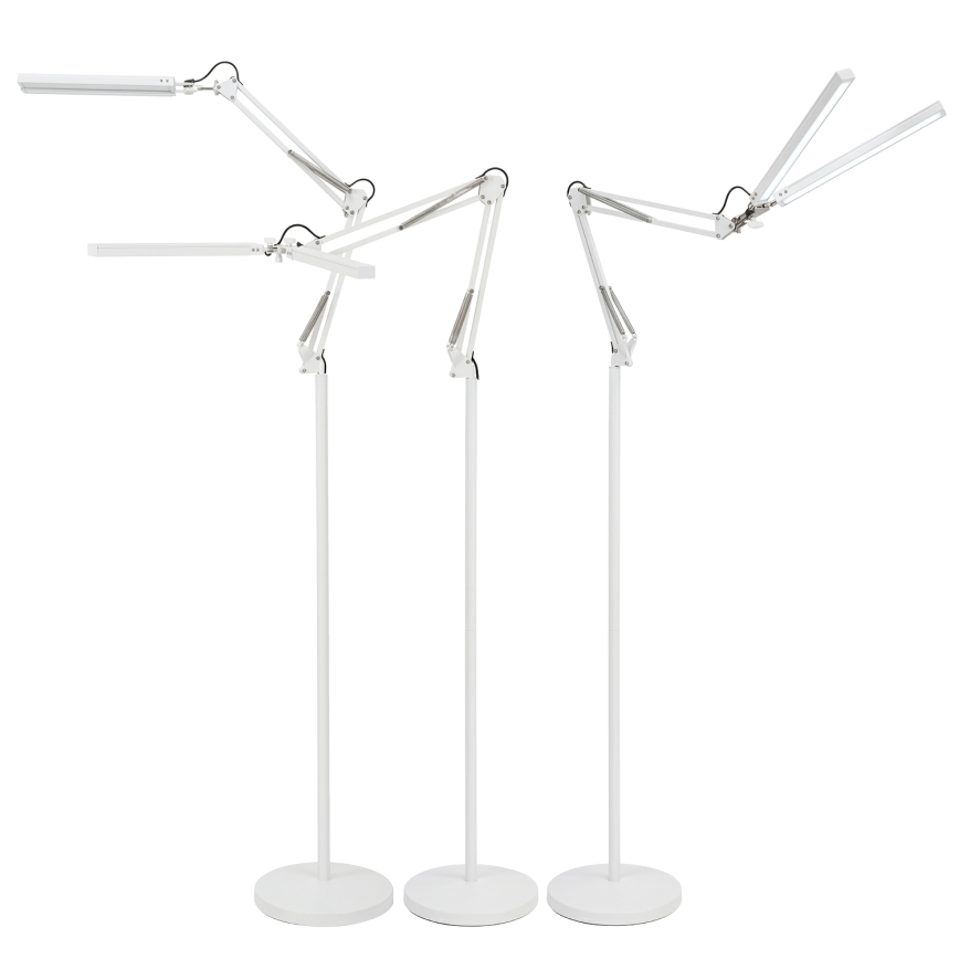 BRILAGI - VARIO LED dimbar flexibel golvlampa 14W/230V 3000–6000K 157 cm vit