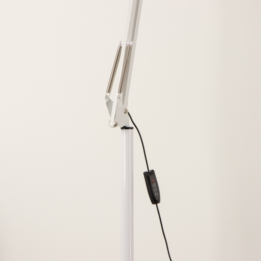 BRILAGI - VARIO LED dimbar flexibel golvlampa 14W/230V 3000–6000K 157 cm vit