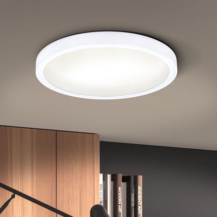 Brilagi - LED Dimbar taklampa ESTELA LED/36W/230V 3000-6500K ø 30 cm vit + fjärrkontroll