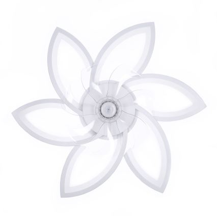 Brilagi - LED dimbar taklampa med fläkt LED/50W/230V 3000-6500K vit + fjärrkontroll