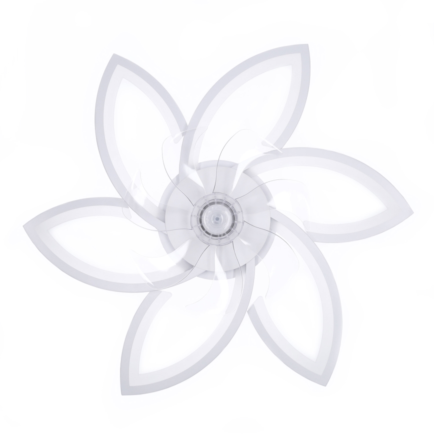 Brilagi - LED dimbar taklampa med fläkt LED/50W/230V 3000-6500K vit + fjärrkontroll