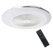 Brilagi - LED Dimbar lampa med fläkt AURA LED/38W/230V 3000-6000K white + fjärrkontroll
