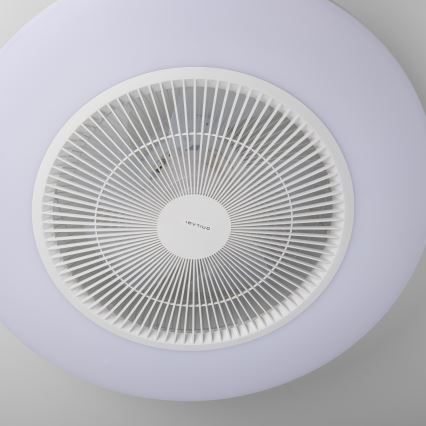 Brilagi - LED dimbar taklampa med fläkt AURA LED/38W/230V 3000-6000K vit + fjärrkontroll