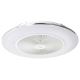 Brilagi - LED Dimbar lampa med fläkt AURA LED/38W/230V 3000-6000K white + fjärrkontroll