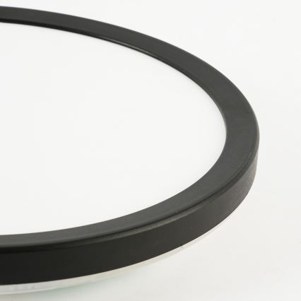 Brilagi - LED dimbar armatur med rörelse- och skymningssensor ULTRA SLIM LED/24W/230V Ø 42 cm + fjärrkontroll