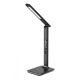 Brilagi - LED Dimbar bordslampa med QI trådlös laddning och USB REGINA LED/8,5W/230V svart