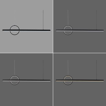 Brilagi - LED dimbar taklampa NIVIO LED/20W/230V 3000-6000K + fjärrkontroll