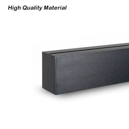 Brilagi - LED dimbar taklampa SLEEKLINE SMART LED/40W/230V 3000-6000K Wi-Fi Tuya svart + fjärrkontroll