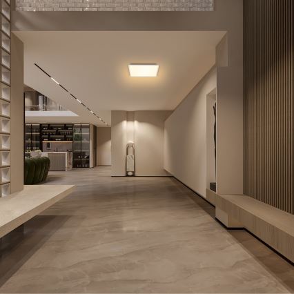 Brilagi - LED Dimbar taklampa SLIMFRAME LED/36W/230V 45x45 cm 3000-6000K vit + fjärrkontroll