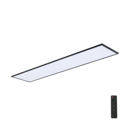 Brilagi - LED Dimbar taklampa SLIMFRAME LED/58W/230V 120x30 cm 3000-6000K svart + fjärrkontroll
