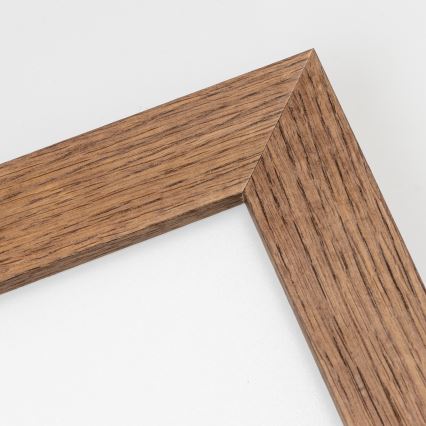 Brilagi - LED Dimbar taklampa SLIMFRAME WOOD LED/36W/230V 49,5x49,5 cm 3000-6000K mörkbrun + fjärrkontroll