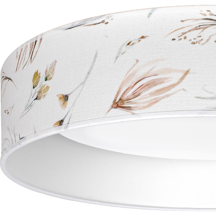 BRILAGI - Dimbar LED-taklampa VELVET SMARTIX STARS LED/24W/230V 3000-6000K Ø 45 cm vit med blommönster Wi-Fi Tuya Beacon + fjärrkontroll