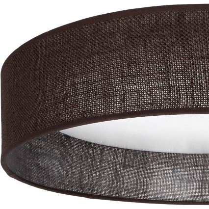 BRILAGI - Dimbart taklampa VELVET SMARTIX STARS LED/24W/230V 3000–6000 K Ø 45 cm brun Wi-Fi Tuya Beacon + fjärrkontroll