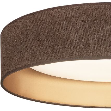 BRILAGI - LED-dimbart takarmatur VELVET SMARTIX LED/24W/230V 3000-6000K Ø 45 cm brun/guld Wi-Fi Tuya Beacon + fjärrkontroll